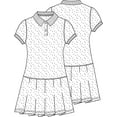 thumbnail image 7 of Classroom School Uniforms Big Kid Pique Polo Short Sleeve Dress, 7 of 7
