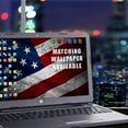thumbnail image 4 of QTH Laptop Notebook Skin Vinyl Sticker Cover Fits 13.3" 14" 15.6" 16" Multicolour, 4 of 4