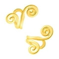 thumbnail image 2 of Women Clip Earrings Ears Ornament Jewelry Decorations Simple Style Chic Non-piercing Earring Pendant Fashion Decor Accessory Golden, 2 of 6