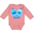 thumbnail image 3 of Inktastic Ice Ice Baby Boys or Girls Long Sleeve Baby Bodysuit, 3 of 5