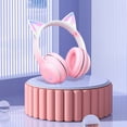 thumbnail image 3 of Auriculares RGB Light Low Latency 3.5mm AUX Cat Ear V5.1 Auriculares con cable para juegos Rosado, 3 of 8