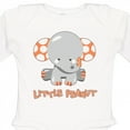thumbnail image 4 of Inktastic Little Peanut Cute Baby Elephant Boys or Girls Long Sleeve Baby Bodysuit, 4 of 5