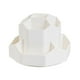 thumbnail image 1 of Moda Pen Holder Display Case Cosméticos Cepillo Contenedor Rotatorio Pen Organizador Blanco Zulema Portaescobillas, 1 of 8