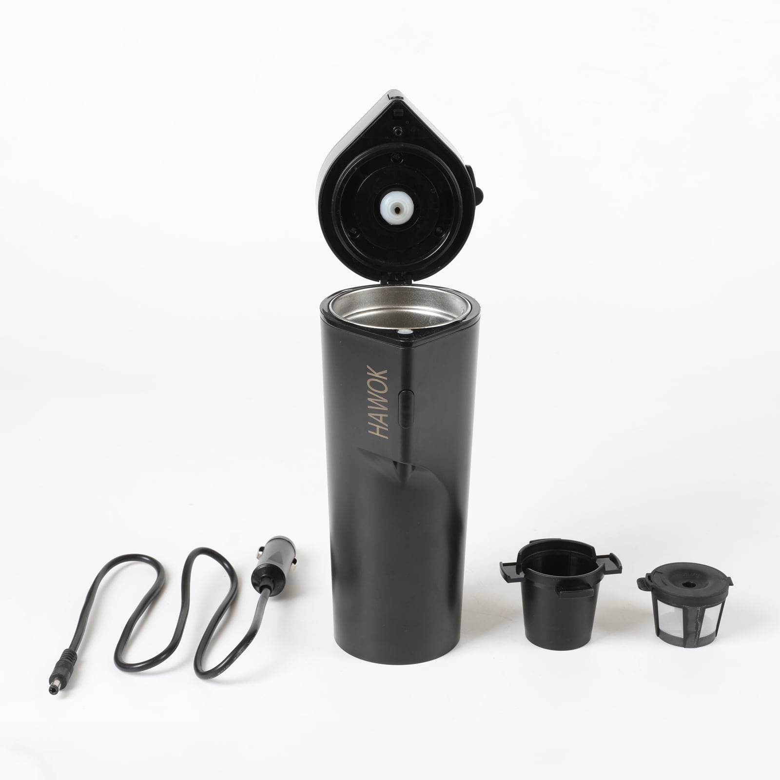 HAWOK Prtable Coffee Maker 12V Travel Espresso Machine, Single Cup 8 oz