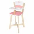 thumbnail image 3 of Hape Babydoll Highchair - Pink Hearts - Toddler Wooden Doll Play Furniture, 3 of 5