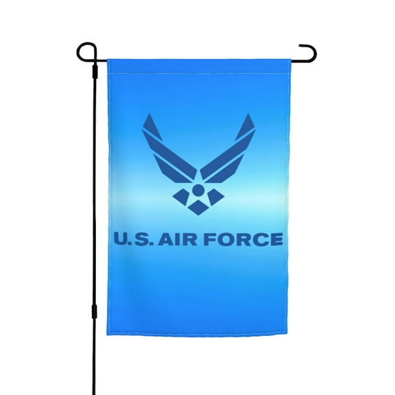 U.S. Air Force Double Garden Flags 12x18 Inch Suitable For Courtyard Lawn Holiday Home Outdoor Decoration Flag