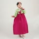 thumbnail image 5 of Vestido Daejang Geum para niña, traje tradicional coreano, Hanbok nacional coreano, falda de baile, escenario, fiestas de Halloween y Navidad, espectáculo, 5 of 5