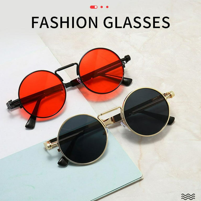 Round Sunglasses Women, Eyewear Glasses Women, Fashion Glasses Men