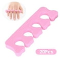 thumbnail image 2 of 20Pcs/Set Toe Separators Soft Sponge Toe Spacers Finger Separators for Nail Polish Pedicure Tools, 2 of 9