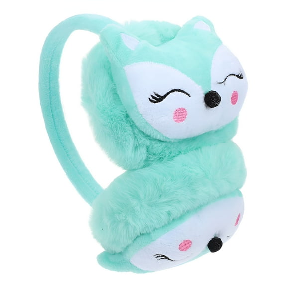 TELOLY Ear Protector Winter Warmer Animal Plush Muffs Headband Warmer Children Warm Kids Furry Covers Rabbit Fluffy Earmuffs
