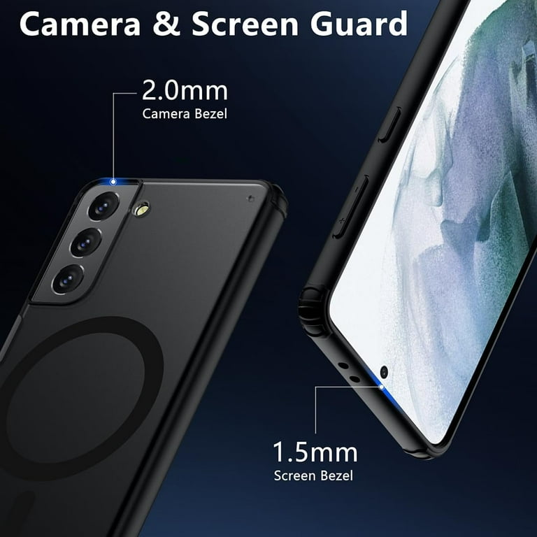 Custodia Samsung Galaxy S10E Ultrasottile Trasparente Con Anello Magnetico A 360° - Supporto E Supporto Magnetico Per Auto - 5