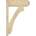 thumbnail image 3 of Ekena Millwork 8"W x 24"D x 36"H Imperial Rough Sawn Craftsman Outlooker, Douglas Fir, 3 of 4