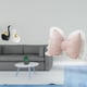thumbnail image 2 of Estatua de cisne, figura de cerámica moderna, esculturas, lazo, almohada, adorno, cojín suave, decoración creativa única, adecuada para regalar, decor, 2 of 8