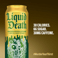 thumbnail image 5 of Liquid Death, Green Guillotine Iced Tea, 19.2 Oz King Sized Can, Green Tea, Low Calorie, No Artificial Sweeteners, B12 & B6 Vitamins, 5 of 5