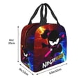 thumbnail image 5 of Ninja Kidz Portable Lunch Bag, Insulated Lunch Box Reusable Lunch Totes Bag For Camping Hiking Travel Picnic, 5 of 8