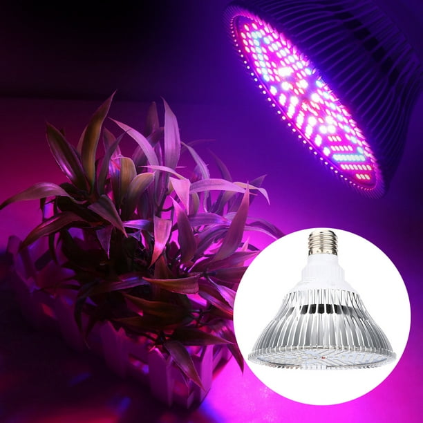 Ampoule de culture Spptty, spectre complet 150LED 100W E27, lampe de  culture pour plantes à effet de serre, croissance des fleurs 85-265V, lampe  de culture des plantes 