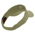 thumbnail image 3 of Fist Logo Embroidered Cotton Twill Sun Visor - Khaki OSFM, 3 of 5