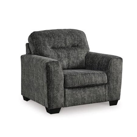 Signature Design by Ashley Lonoke Gunmetal Oversized Chair