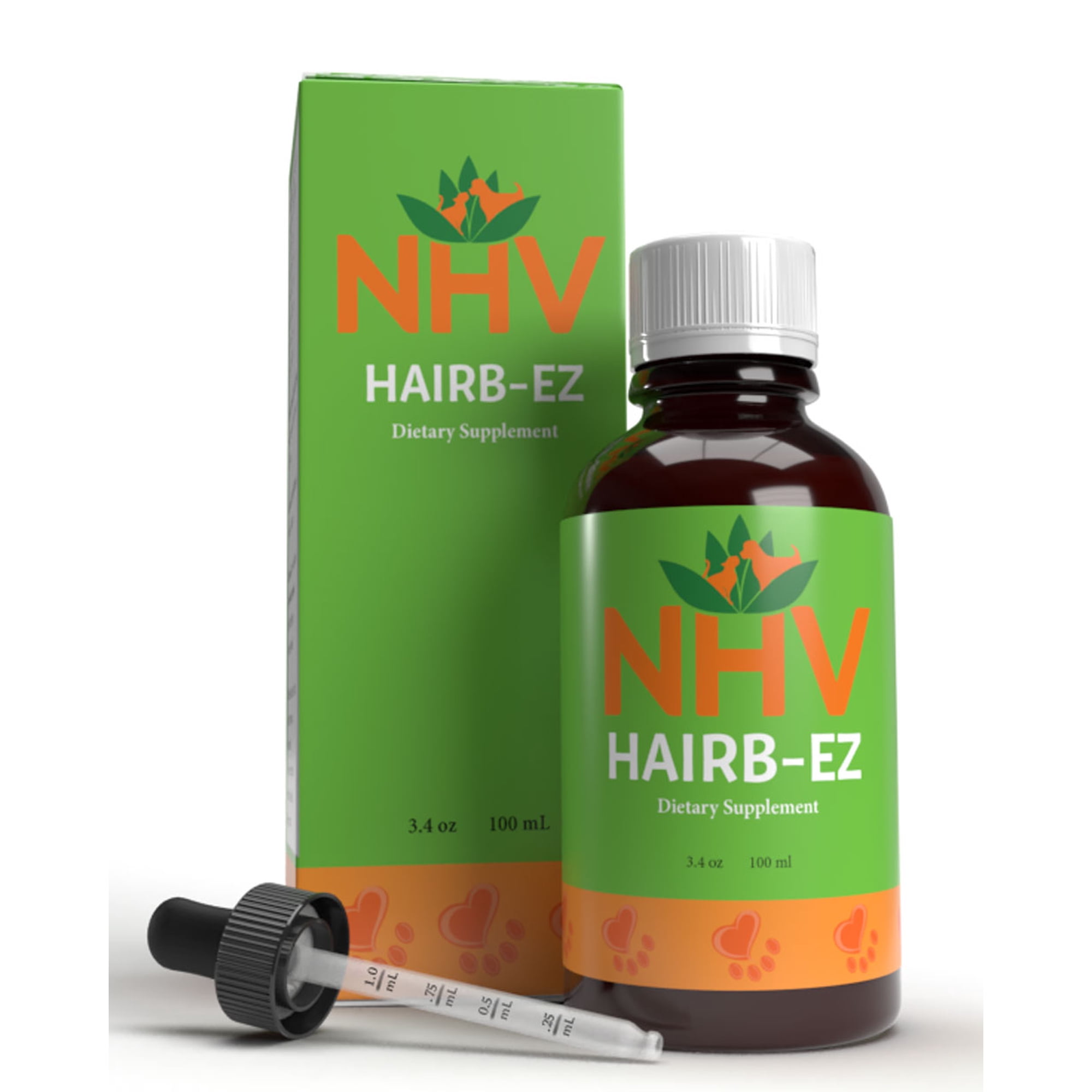 NHV Hairb-Ez - Support for Eliminating Hairballs in Cats and Kittens