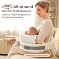 thumbnail image 2 of Almohada de lactancia Momcozy CozyPro con soporte ergonómico integral, 2 of 9