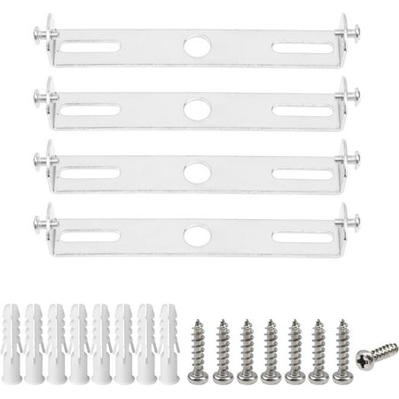 

4pcs 3.35in/85mm Light Fixture Mounting Bracket For Pendant Lamps Wall Lamps Ceiling Chandelier(3.35in/85mm)