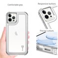 thumbnail image 4 of CoverON for Apple iPhone 13 Pro Case, Military Grade Heavy Duty Full Body 3-Layer Shockproof Phone Cover, Clear, 4 of 8