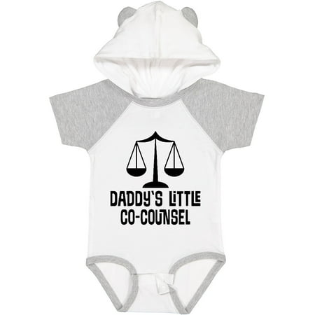 

Inktastic Daddy Little Co Counsel Lawyer Gift Baby Boy or Baby Girl Bodysuit