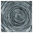 thumbnail image 3 of Better Trends Oval Braided Rug 36"x 60" 100% Cotton Rug for Indoor Use, Area Rug for Bedroom Ombre Chenille Collection - (Black), 3 of 9