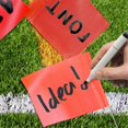 thumbnail image 3 of 20pcs Red Marking Flags for Lawn, Lawn Marking Landscape Flags, Yard Watering Flags, Non-Stick Irrig, 3 of 5