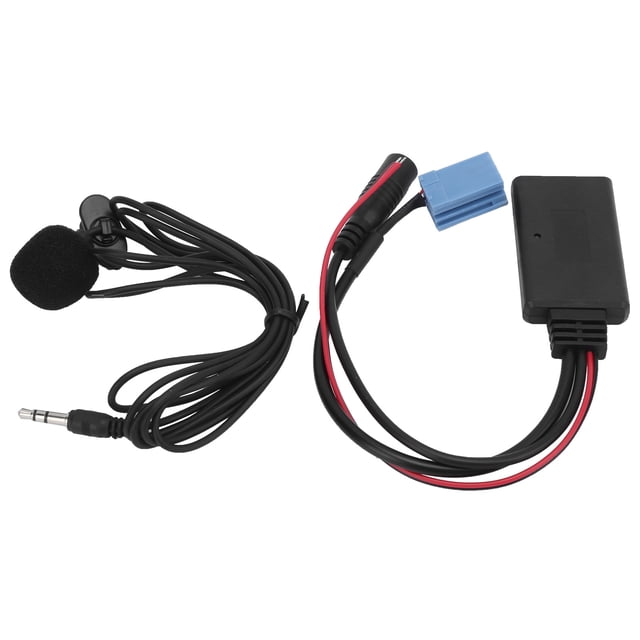Micrófono para automóvil, micrófono estéreo para automóvil, mini micrófono estéreo para automóvil, adaptador de cableado para micrófono, tecnología de vanguardia