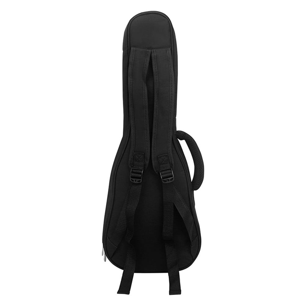 PTOOTP Black Padded Ukulele Case with Protective Cushion, Musical Instrument Storage Bag for Travel and Daily Use