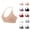 Beige, variant on Halter Racerback Bras for Women Adjustable Stretchy Seamless Wireless Plus Size Bralettes Everyday Bra