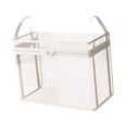 thumbnail image 3 of Bolsa de almacenamiento para peluches, bolsa organizadora de peluches de fácil visibilidad, estuche de viaje. Blanco, 3 of 9