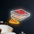 thumbnail image 5 of Handmadetneonsign Pizza Box Neon Sign, Pizza Neon Light, Pizza Led Light, Fast Food Led Sign, 5 of 5