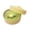 Green, variant on 3.93 Inch Large Glitter Dumpling Squish, Bao Bun Stress Balls Mystery Box, Colorful Dumplings Fidget Sensory Stocking Stuffers with Food Steamer