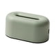 thumbnail image 2 of Elegante caja de pañuelos con diseño rectangular y dispensador de servilletas para dormitorio Verde, 2 of 7