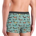 thumbnail image 3 of Uemuo Dachshund Dog Puppy Pattern Men's Boxer Briefs,Trunk Anti-Chafing,Comfortable, Durable, and Stylish Underwear-X-Large, 3 of 9