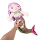 thumbnail image 2 of Adorable muñeca de sirena de peluche, muñeca de peluche flexible, juguete de peluche de sirena decorativo, muñeca de sirena de peluche, lindo juguete de sirena para niños pequeños, 2 of 8