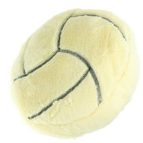 AURARMLET Cuddly Yellow Plush Volleyball Pillow for Home and Office Use