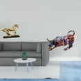 thumbnail image 2 of Figura coleccionable de resina de , escultura contemporánea. Estatua de animal colorida para sala de estar, escritorio y decoración del, 2 of 8