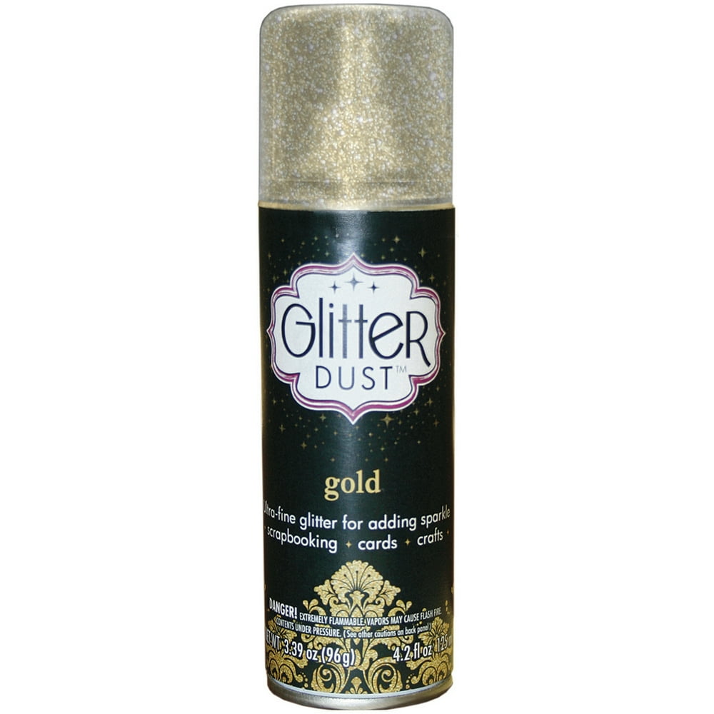 Glitter Dust Aerosol Spray 4.2ozGold