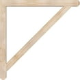 thumbnail image 3 of Ekena Millwork 3 1/2"W x 46"D x 46"H Traditional Craftsman Smooth Bracket, Douglas Fir, 3 of 4