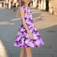 thumbnail image 7 of JUSLIO Dresses for Girls Dance Dresses Dancewear Crew Neck Sleeveless Casual Dress Size 4 Y, 7 of 7