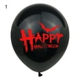 thumbnail image 1 of 1 Set Spooky Spider Pattern Halloween Balloon Set Latex Happy Festival Balloons Kit Bar Decor, 1 of 10