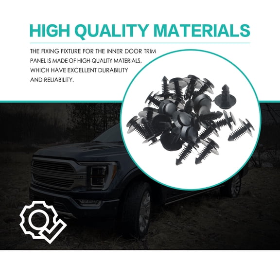 25Pcs Interior Door Trim Panel Retainers Clips for Ford F-150 F-250 F-350