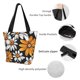 thumbnail image 4 of Balery Yellow White Daisy Pattern Bolsa de Hombro con Diseño, Bolsa Grande y Duradera, Bolsa Versátil para Compras, 4 of 6