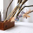 thumbnail image 4 of Cat Teaser Toy Wooden Faux Feather Mouse Shape Cat Teaser Wand Cat Training Toy, 4 of 6