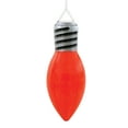 Holiday Time Blow Up Red Light Bulb, 3.3'