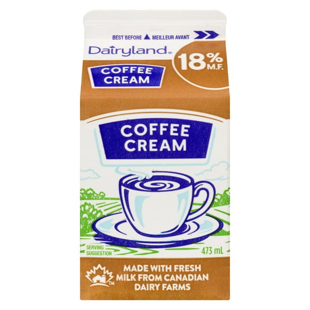 Crème à café 18 % Dairyland 473 mL