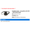 thumbnail image 2 of Headlight Igniter - Compatible with 2004 - 2009 Honda S2000 2005 2006 2007 2008, 2 of 2